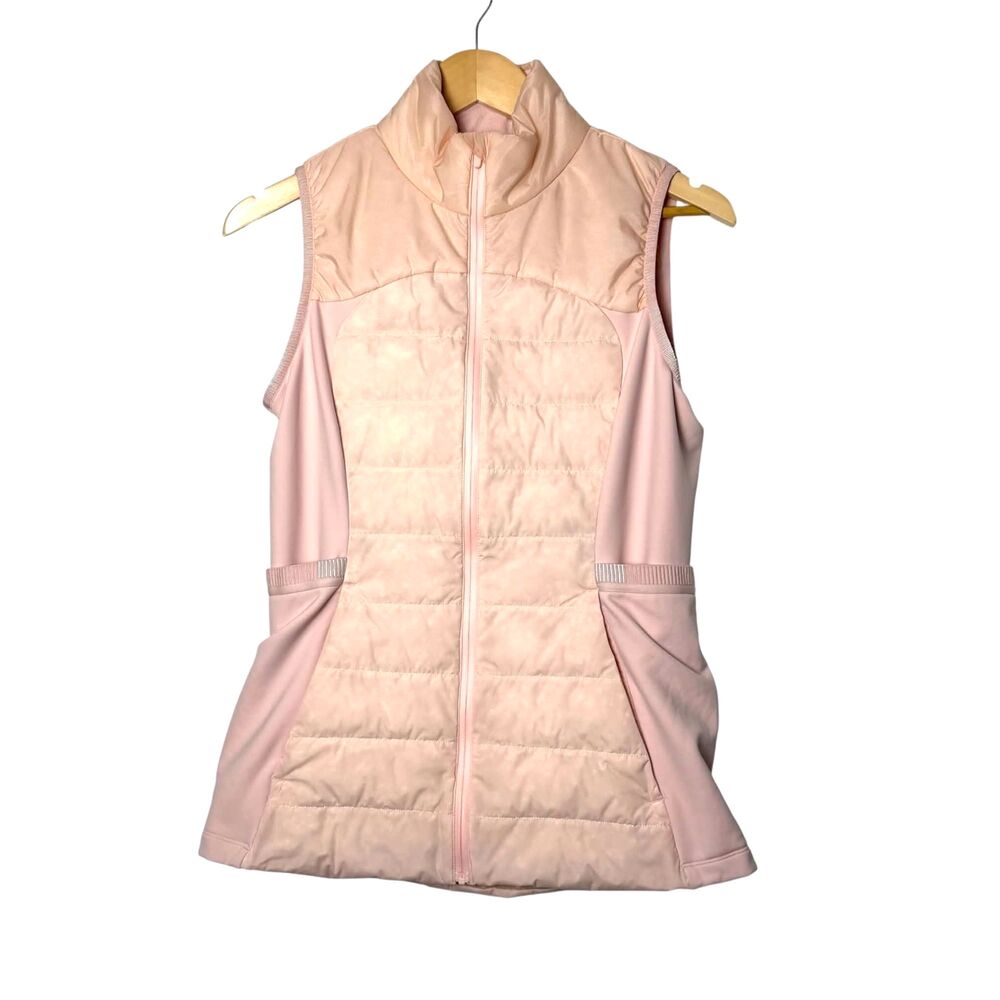 Lululemon Down for It All Vest Pink Mist - Picture 2 of 10